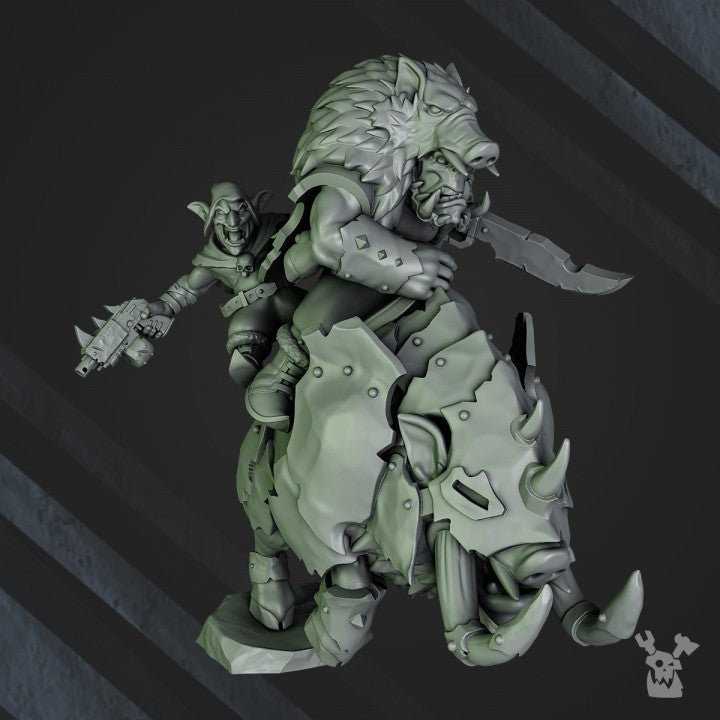 Greenskin Dakkadakka Pork Rider Boss Proxy