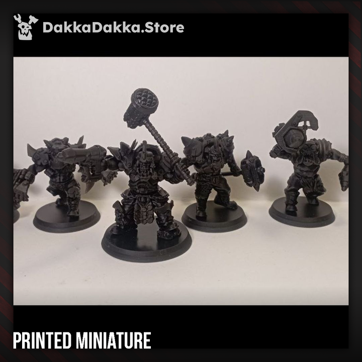 Greenskin Dakkadakka Heavy Troop Proxy