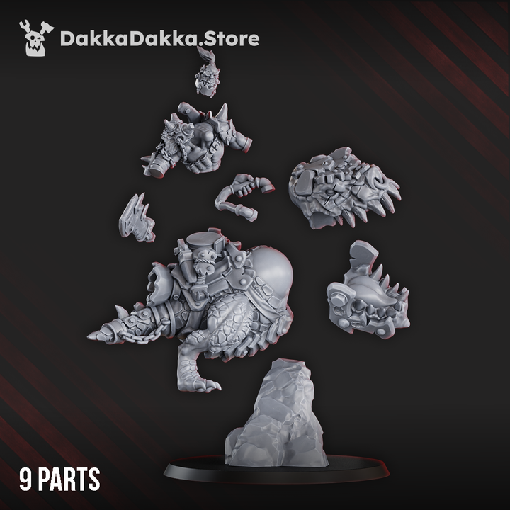 Greenskin Dakkadakka Green Rider Proxy
