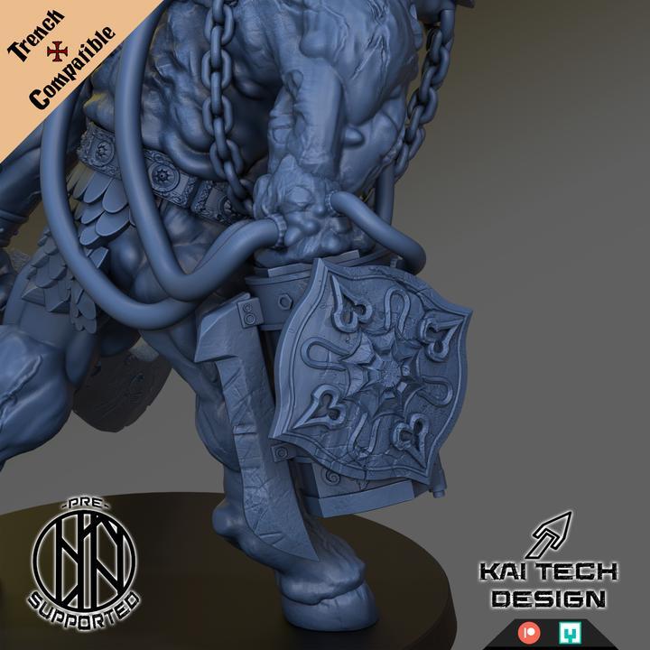 Trench Crusade Kompatibel- Brazen Bull Kai(Proxy) - Iron Sultanate