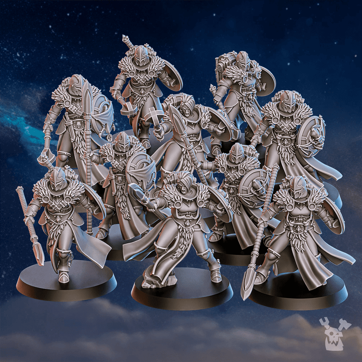 Silvermoon War Sisters Dakkadakka WhiteFangs Troops 2 Proxy