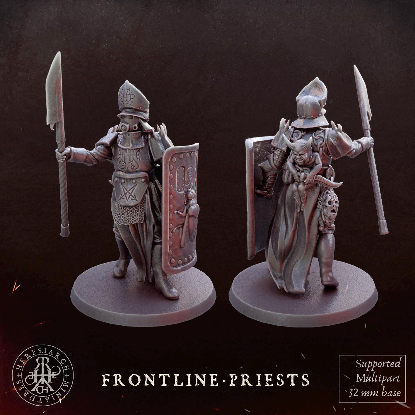 Trench Crusade Kompatibel - Heretic Troopers(Proxy-Heretic Legion (5pcs)