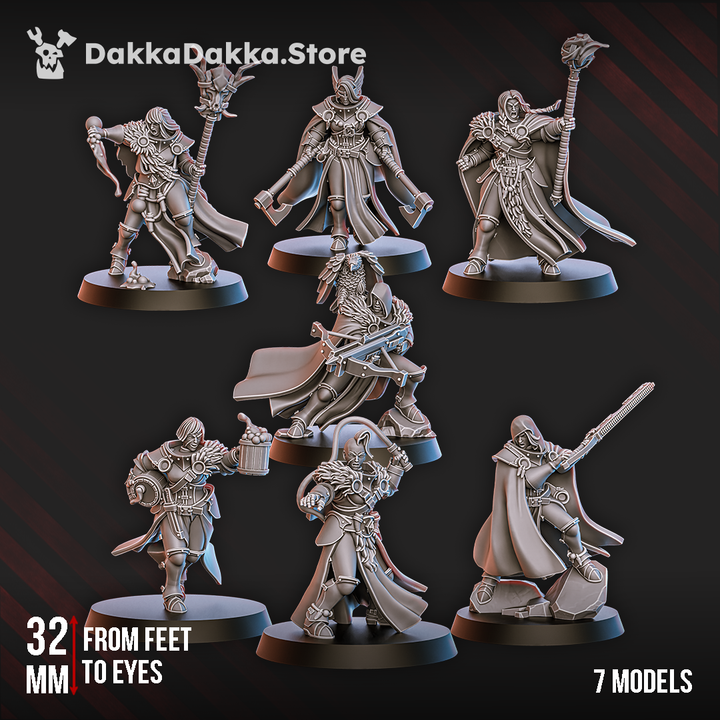 Silvermoon War Sisters Dakkadakka WhiteFangs Troops 3 Proxy