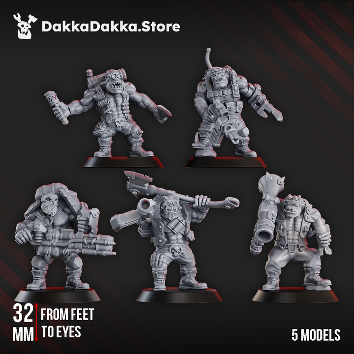 Greenskin Dakkadakka Commando Group Proxy
