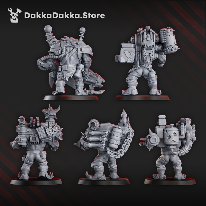 Greenskins Dakkadakka Heavy Troop Proxy