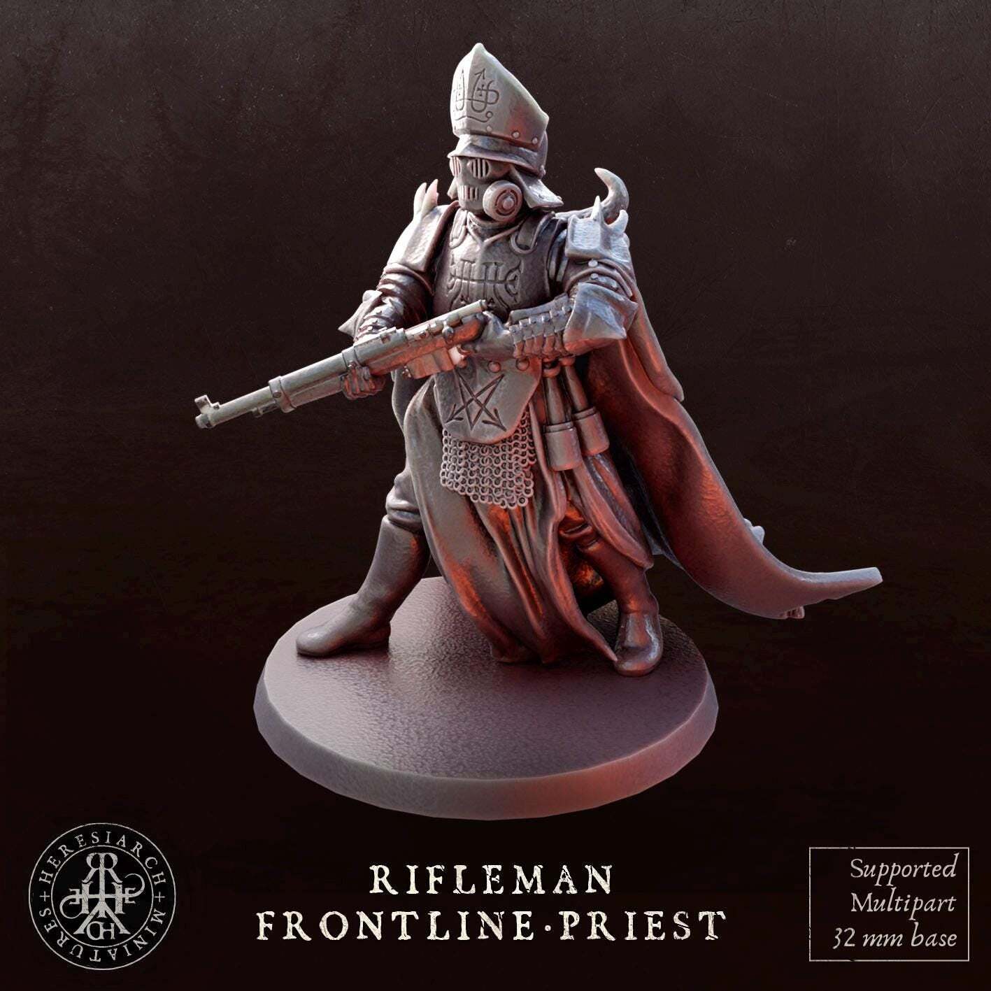 Trench Crusade Kompatibel - Heretic Troopers(Proxy-Heretic Legion (5pcs)