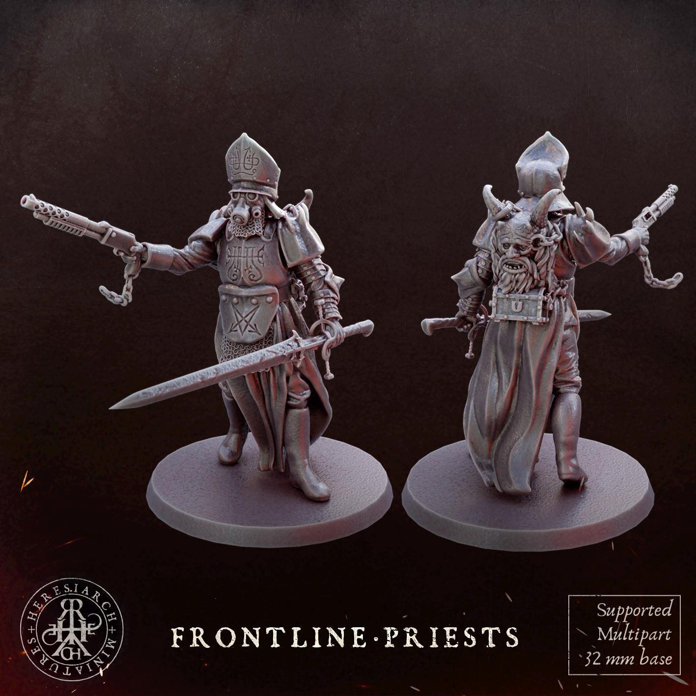 Trench Crusade Kompatibel - Heretic Troopers(Proxy-Heretic Legion (5pcs)