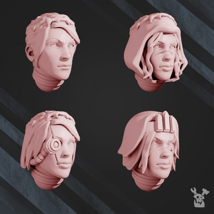 Silvermoon War Sisters Dakkadakka Head Pack Proxy