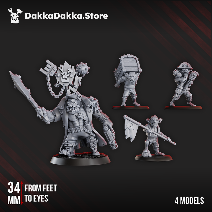 Greenskin Dakkadakka Pirate Crew Proxy