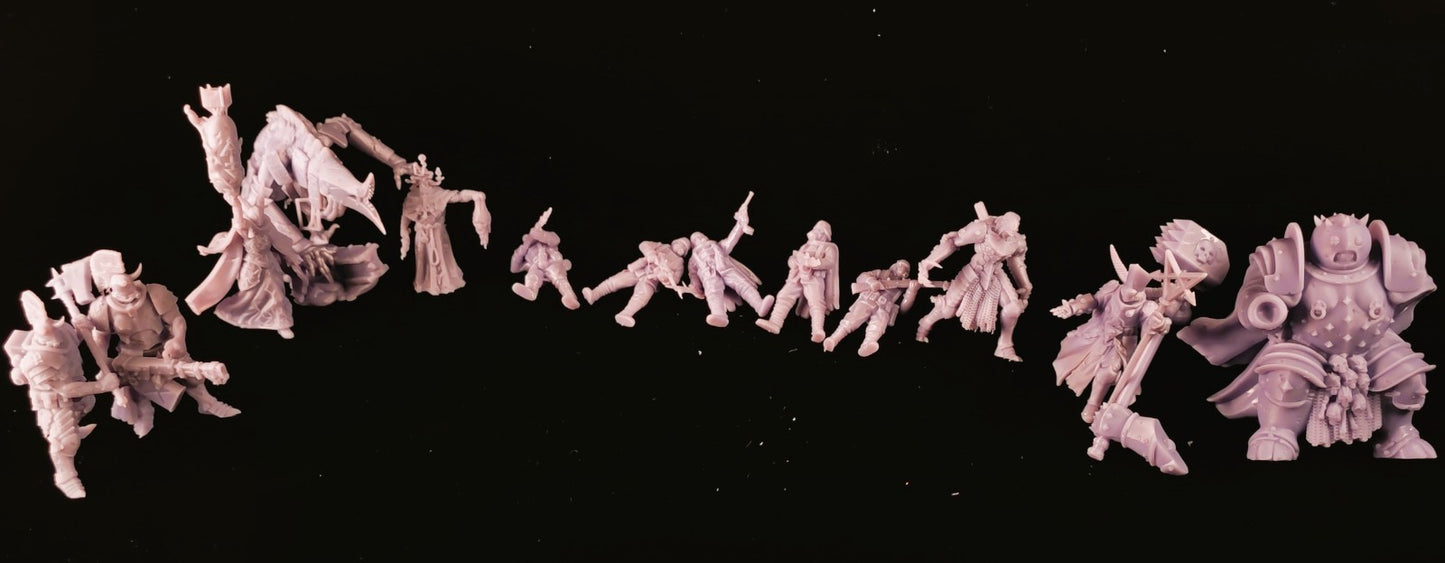 3D Printing Service Matched To Trench Crusade - Heretic Legion