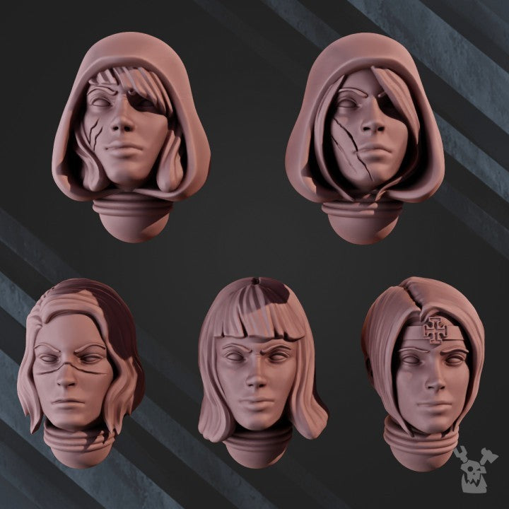 Silvermoon War Sisters Dakkadakka Head Pack Proxy