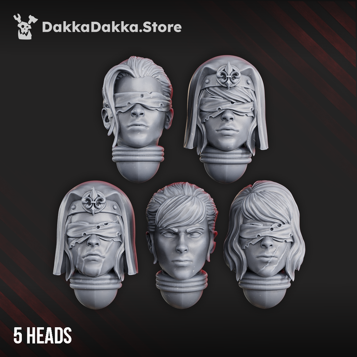 Silvermoon War Sisters Dakkadakka Head Pack Proxy