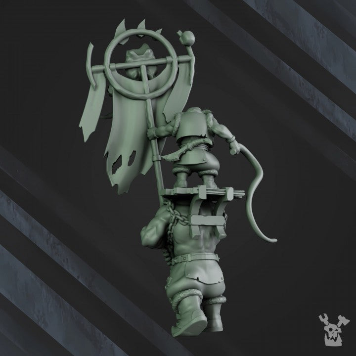 Greenskins Dakkadakka Banner Bearer Proxy