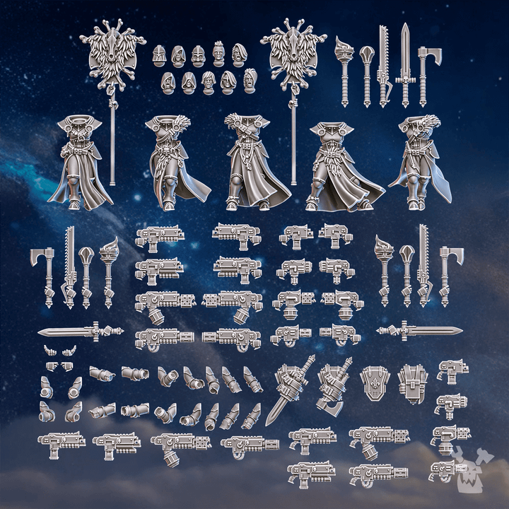 Silvermoon War Sisters Dakkadakka Bits Set 1 Proxy