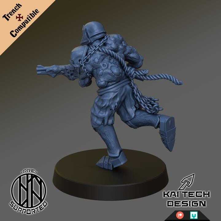 Trench Crusade Kompatibel- Corpse Guard (Proxy)(2pcs) -Black Grail