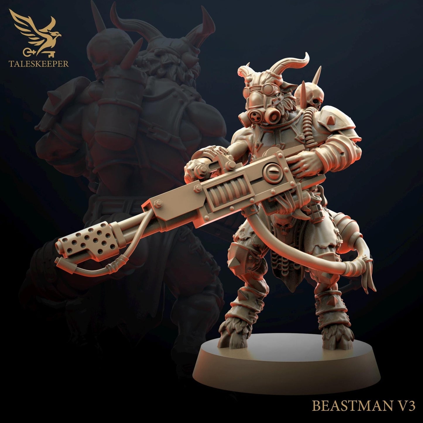 Trench Crusade Kompatibel- Yoke Fiends Range(Proxy) -Seven Headed Serpent(5pcs)