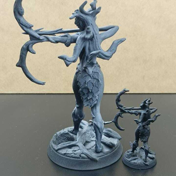 Trench Crusade Kompatibel- Huntress of the Left(Proxy) - Seven Headed Serpent