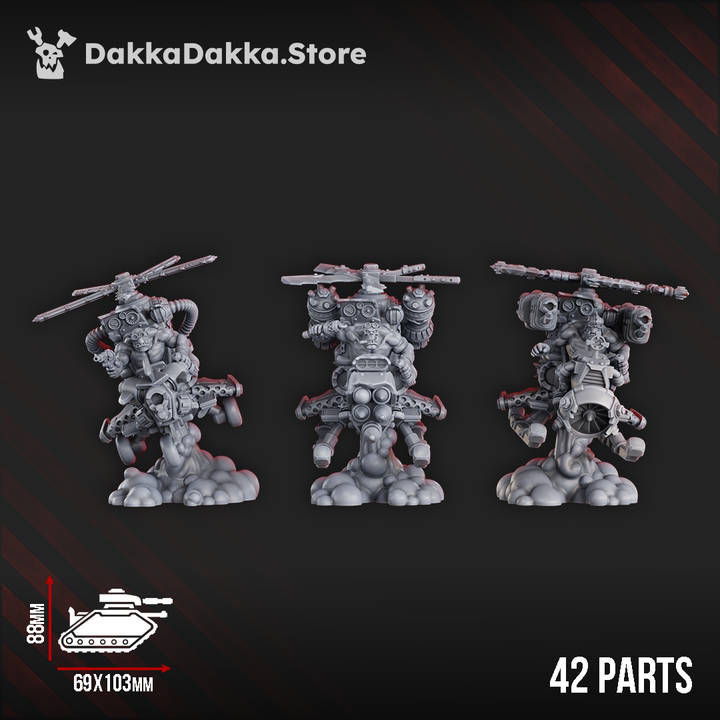 Greeskin Dakkadakka Helicopter Proxy