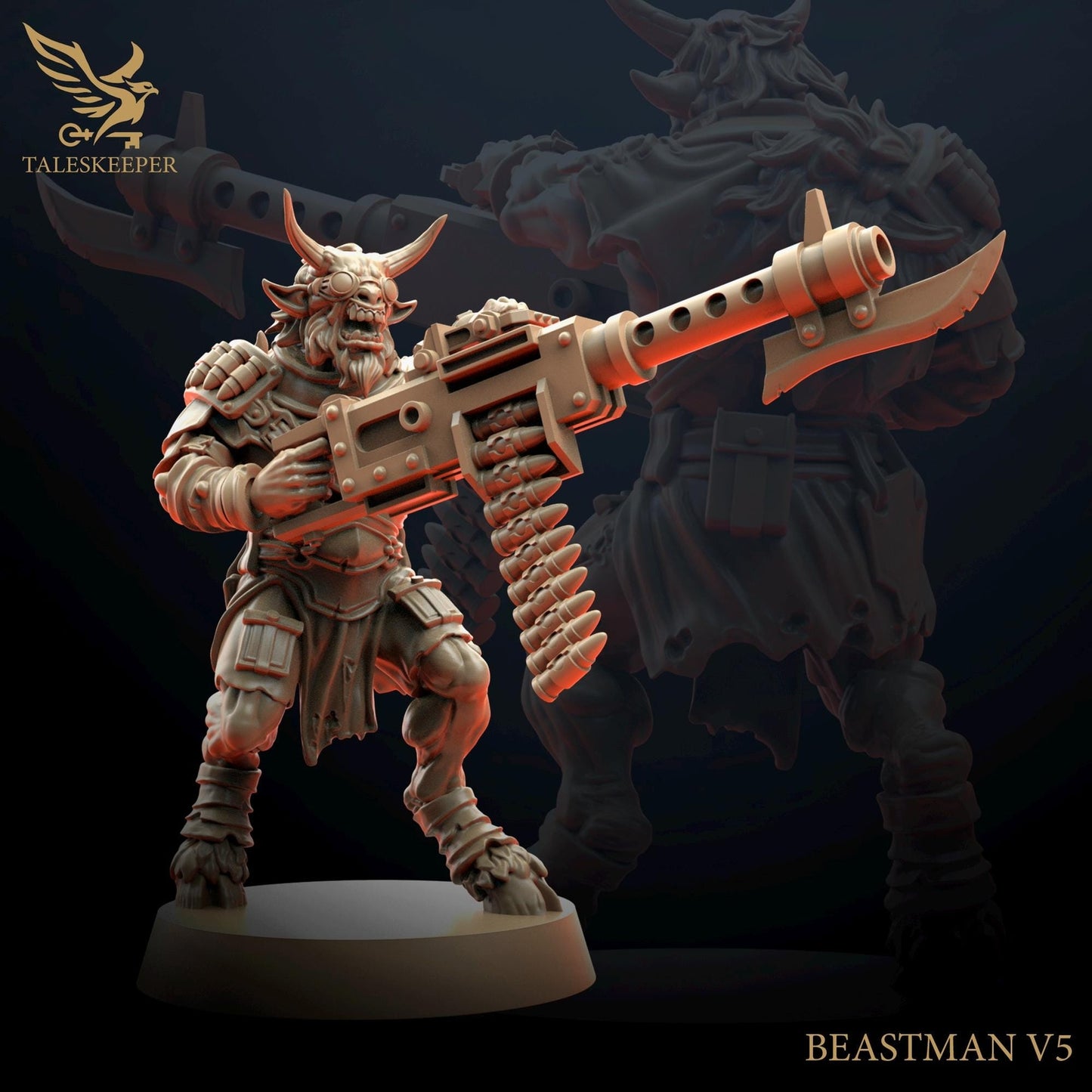Trench Crusade Kompatibel- Yoke Fiends Range(Proxy) -Seven Headed Serpent(5pcs)