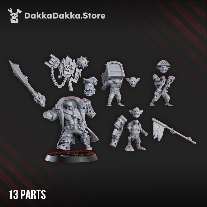 Greenskin Dakkadakka Pirate Crew Proxy