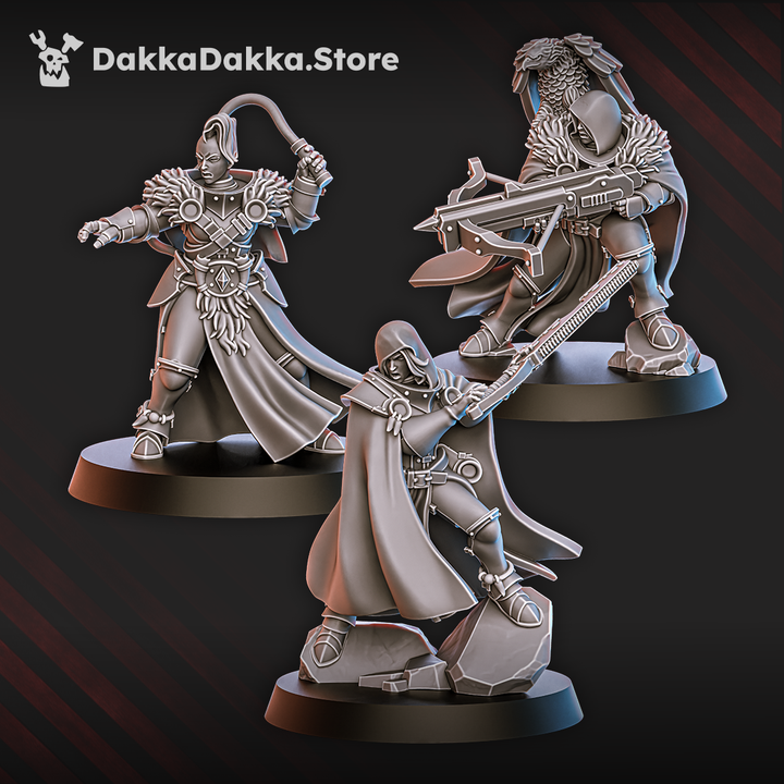 Silvermoon War Sisters Dakkadakka WhiteFangs Troops 3 Proxy