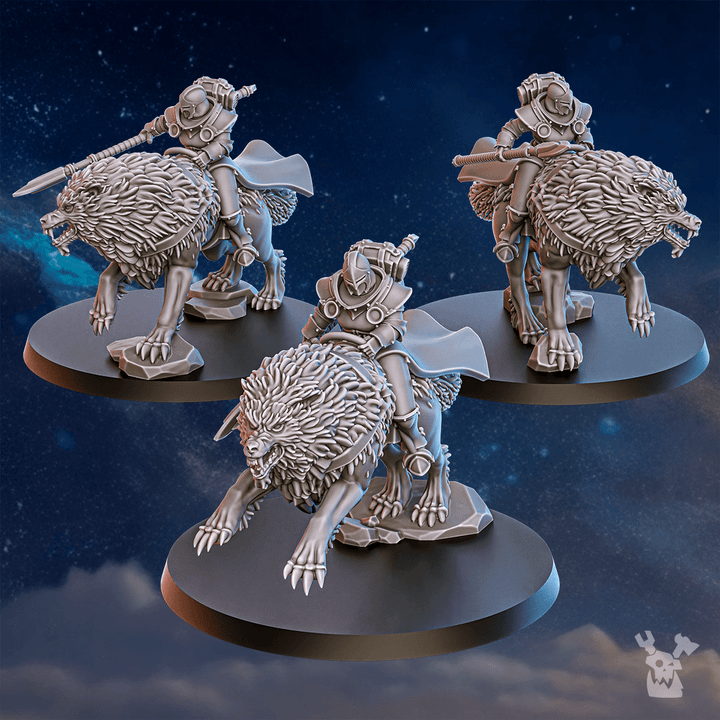 Silvermoon War Sisters Dakkadakka WhiteFangs Wolf Rider Proxy