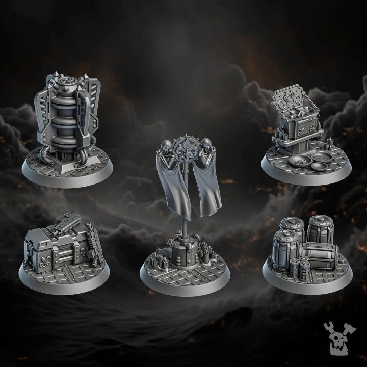 Silvermoon War Sisters Dakkadakka Base Marker Proxy