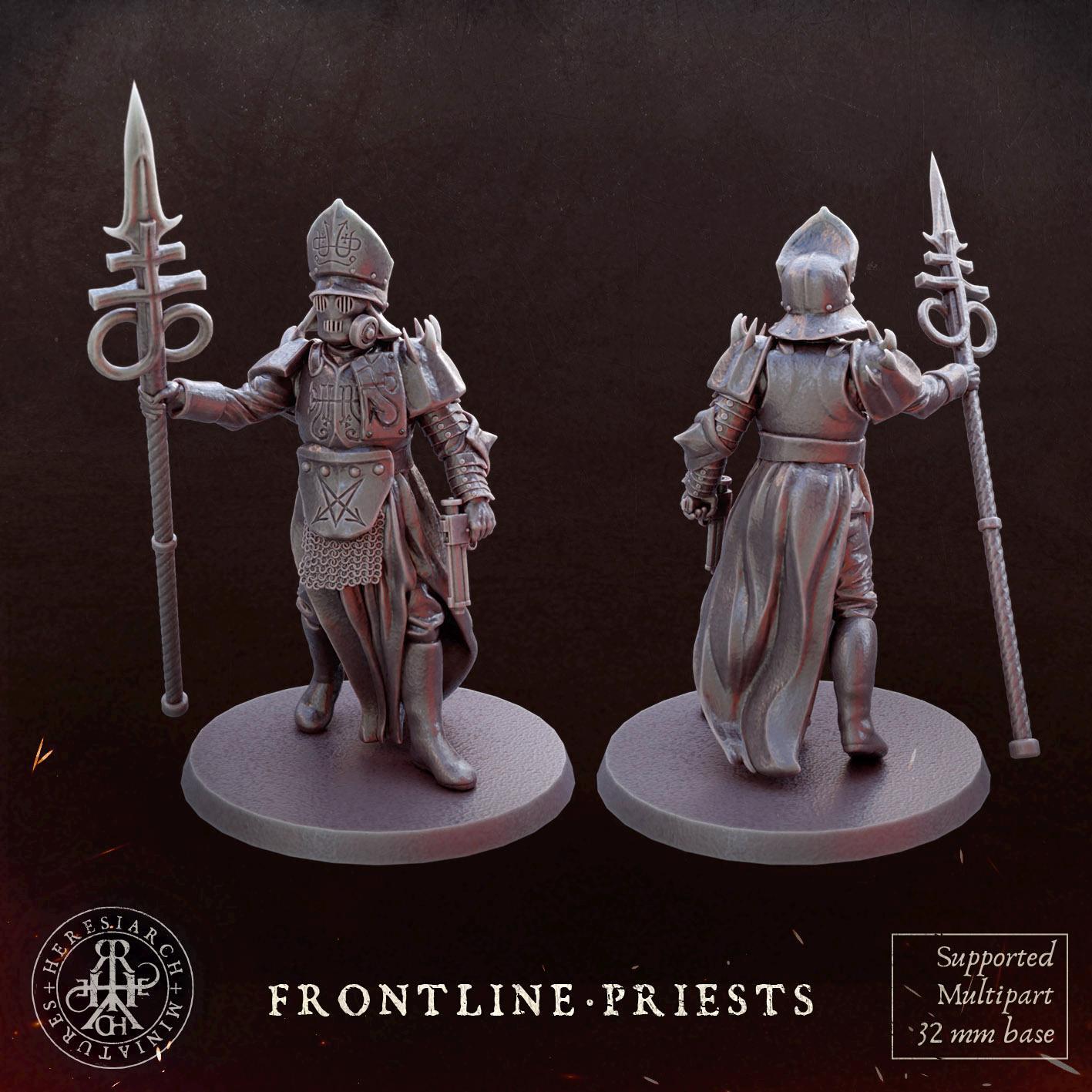 Trench Crusade Kompatibel - Heretic Troopers(Proxy-Heretic Legion (5pcs)