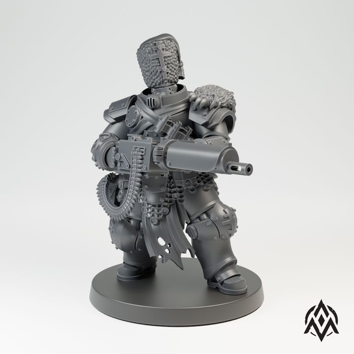 Trench Crusade compatible - Bearskin Infantery MG - New Antioch