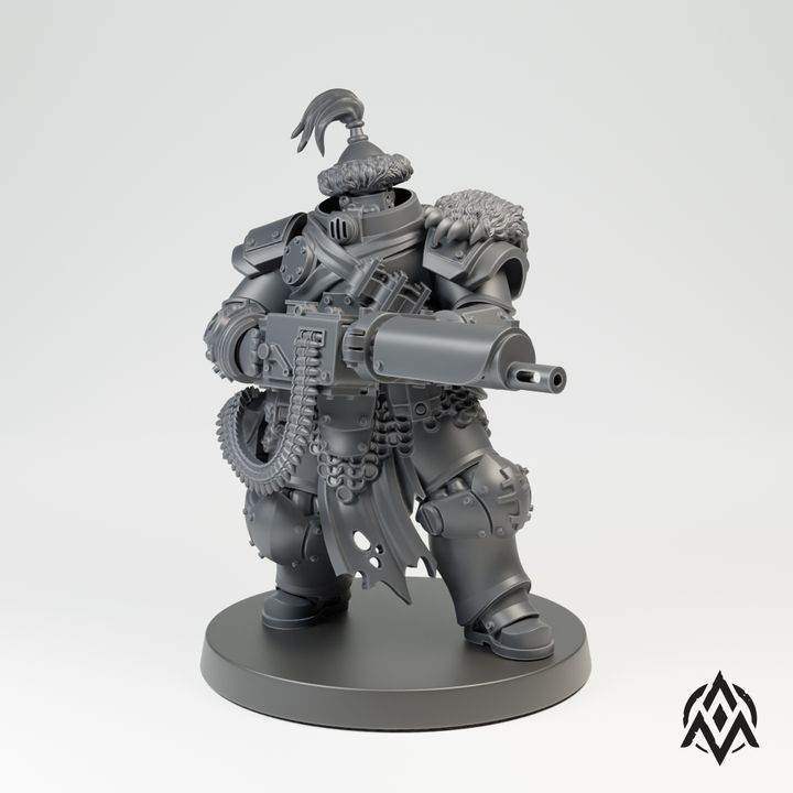 Trench Crusade compatible - Bearskin Infantery MG - New Antioch