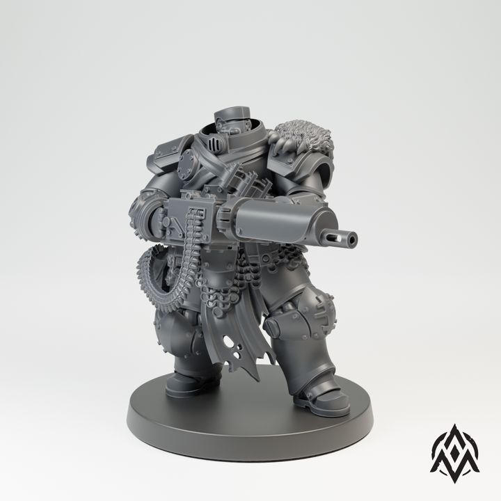 Trench Crusade compatible - Bearskin Infantery MG - New Antioch