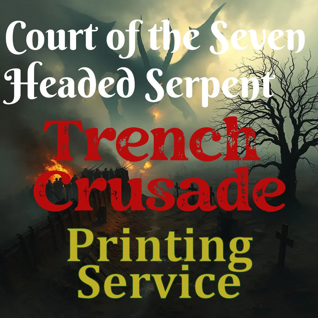 Trench Crusade - The Court of Seven Headed Serpent All Models - Printing Service