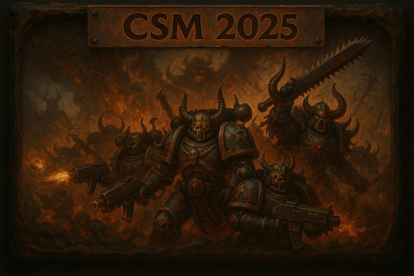 Adventskalender Warhammer 40K CSM Alternative