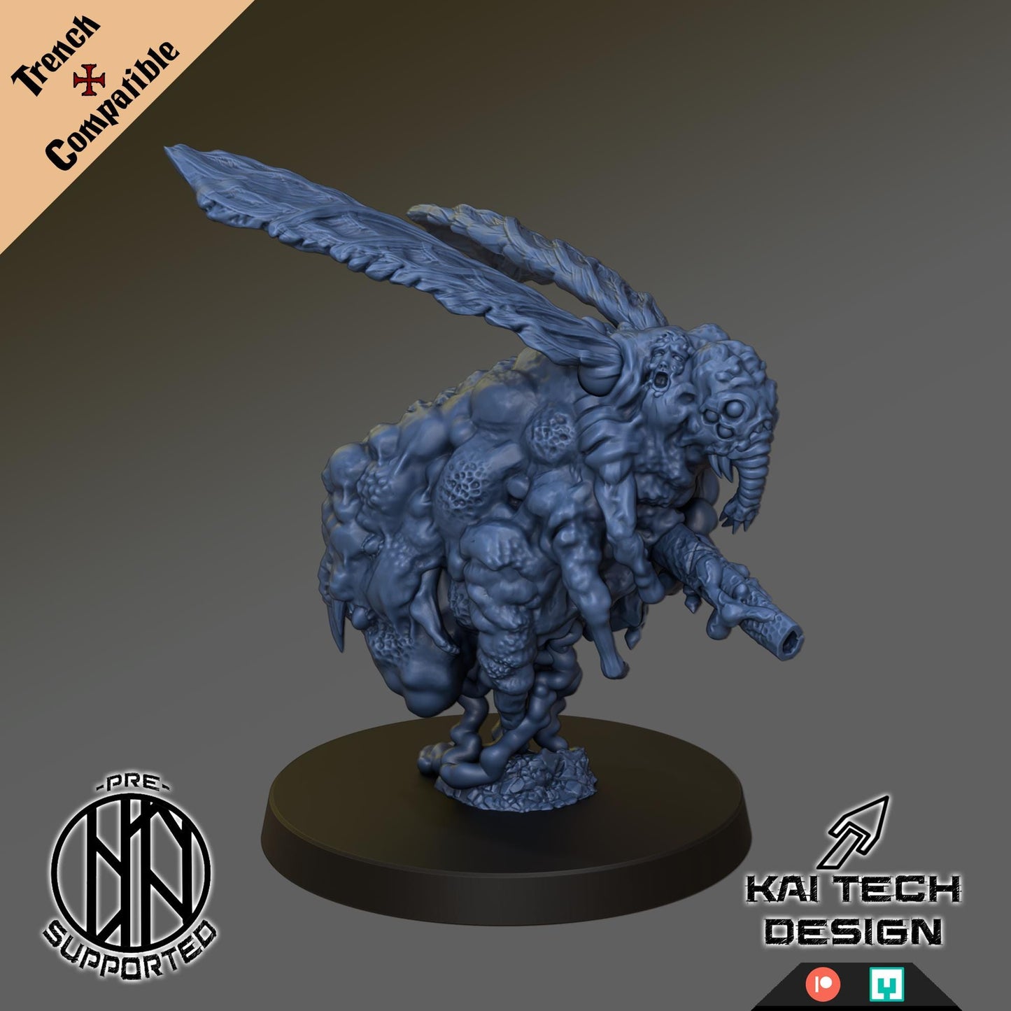 Trench Crusade Heralds of Beelzebub (Proxy) The Black Grail (2pcs)