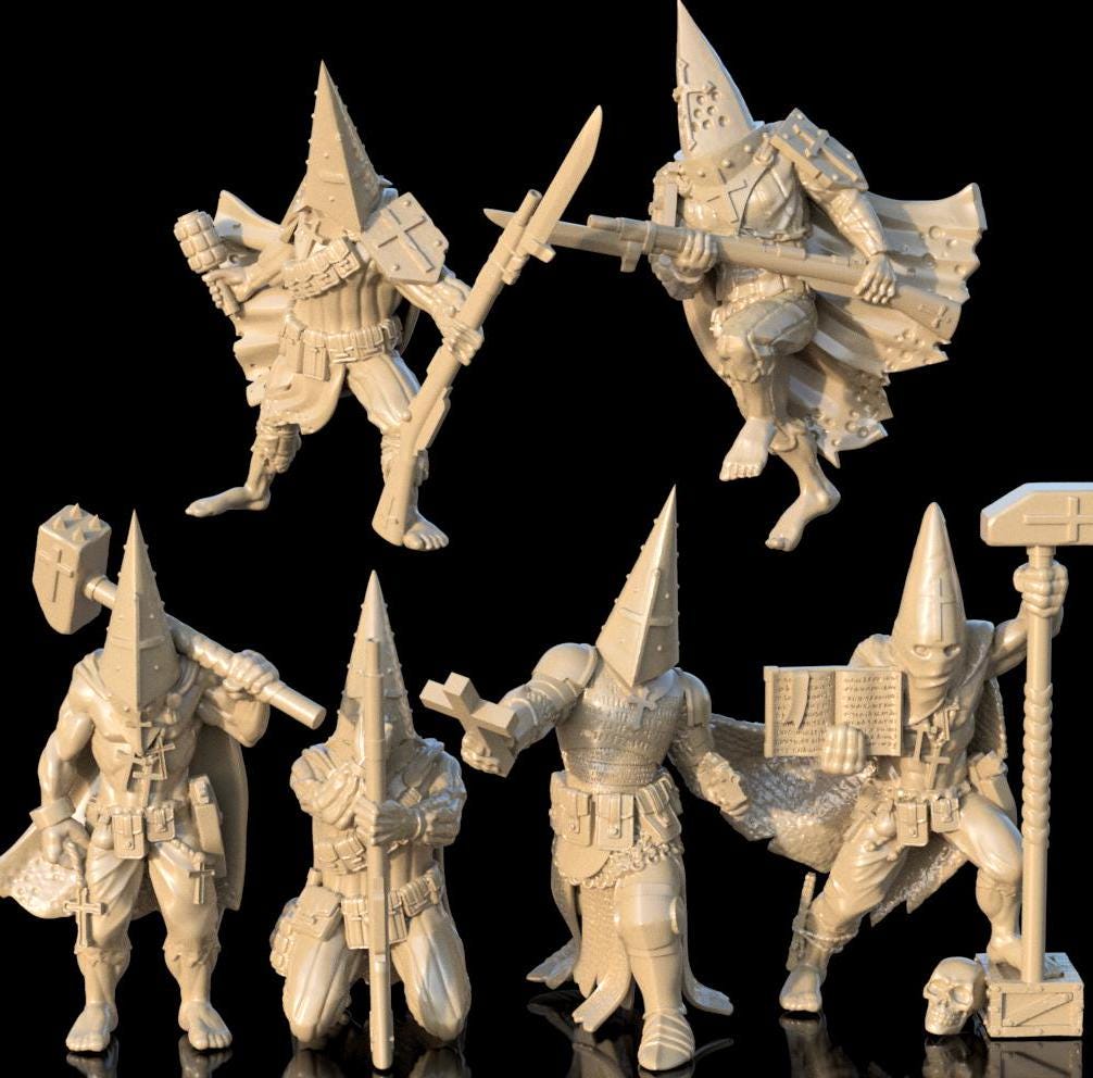 Trench Crusade - Trench Pilgrims(Proxy) - Trench Pilgrims(5pcs)