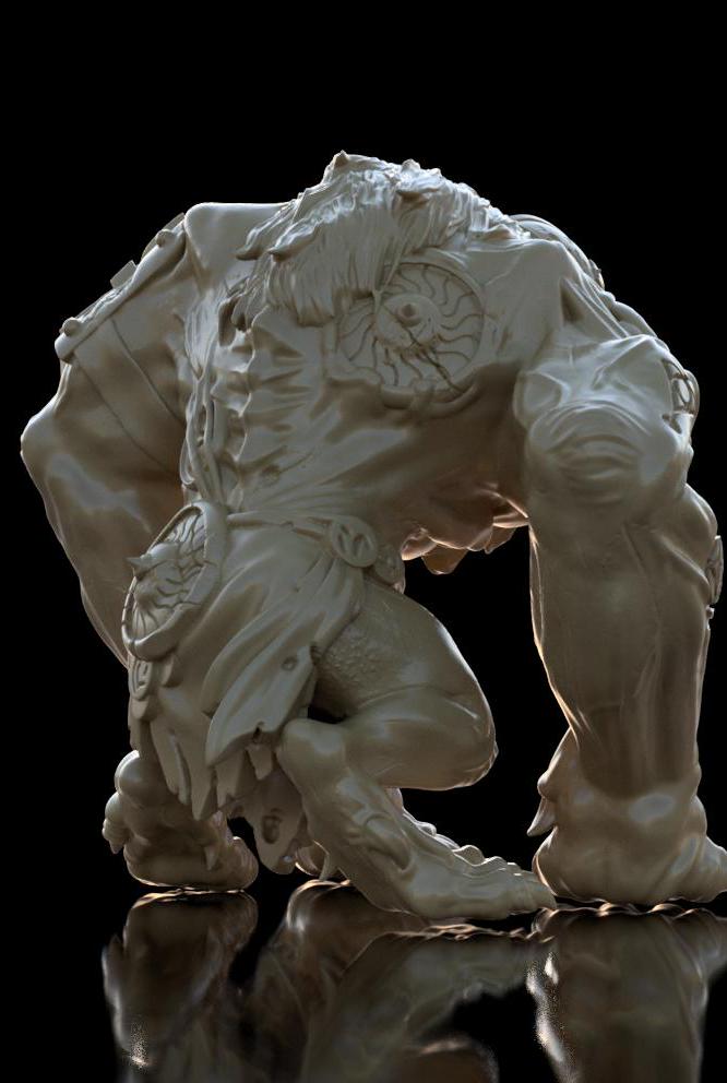 Trench Crusade - Lion of Jabir (Proxy) Iron Sultanate
