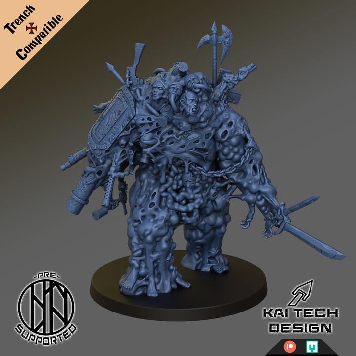 Trench Crusade Tank Hunter (Proxy) Mercenaries
