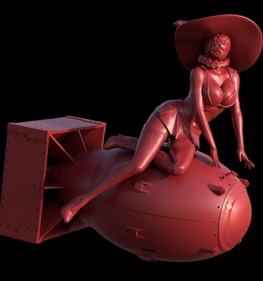 Trench Crusade - Enola Artillery Witch BigBomb (Proxy) - Heretic Legion