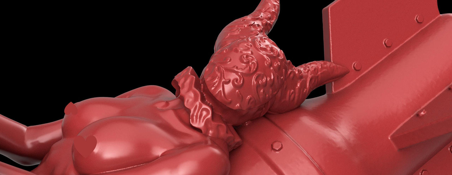 Trench Crusade - Artillery Witch Pinup (Proxy) - Heretic Legion