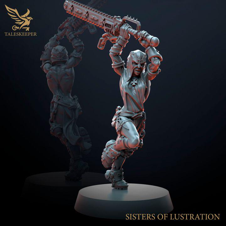 Trench Crusade - Stigmatic nun Tales (Proxy) - Trench Pilgrims (3pcs)