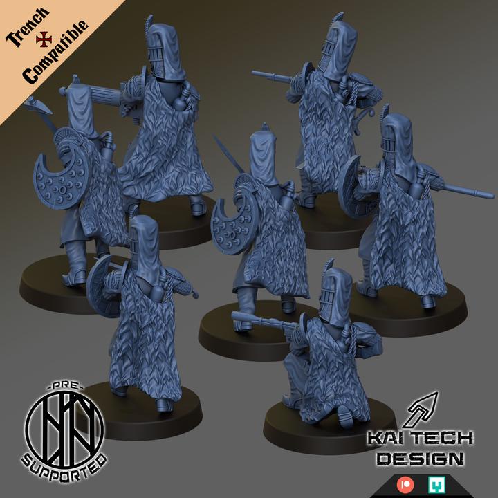 Trench Crusade - Janissaries(Proxy) - Iron Sultanate(5pcs)
