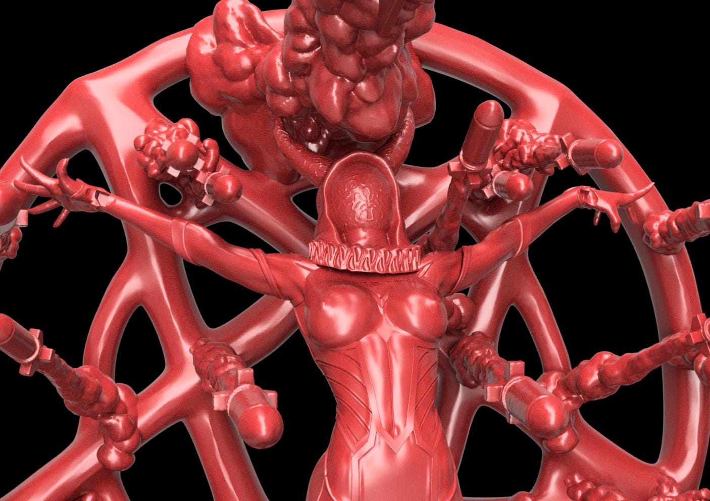 Trench Crusade - Master Artillery Witch (Proxy) - Heretic Legion