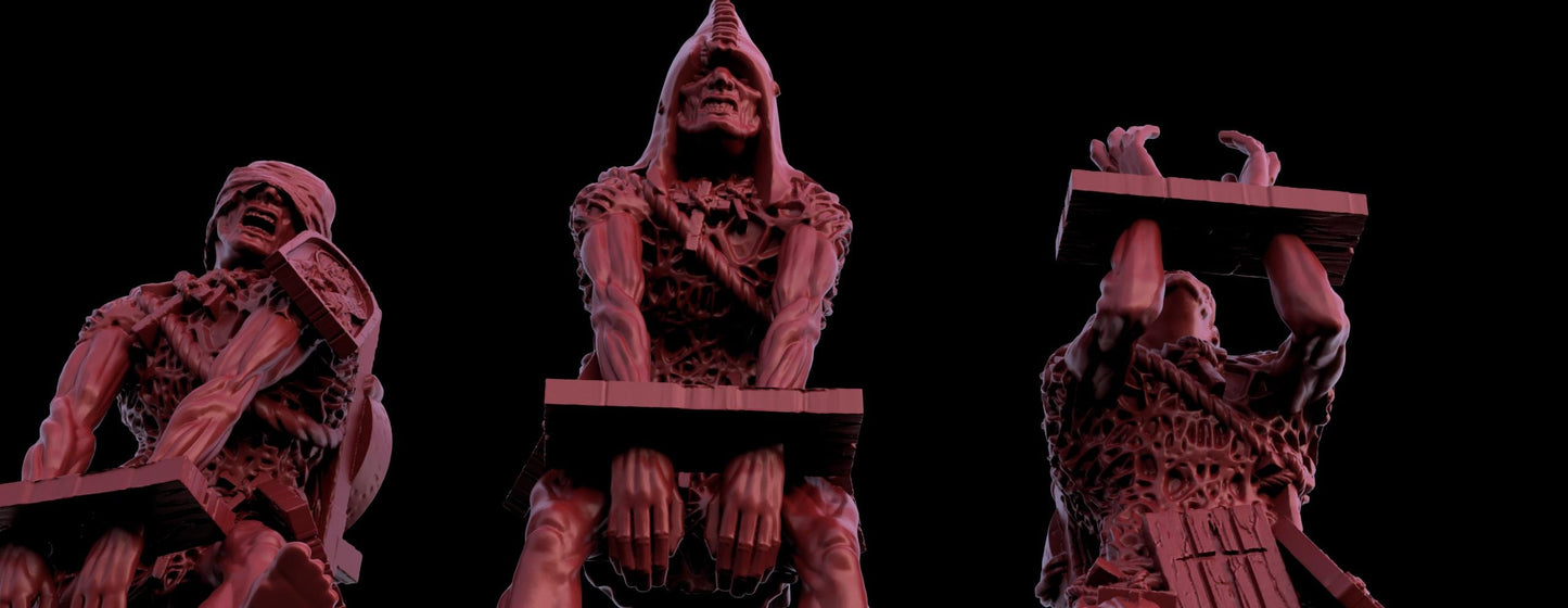 Trench Crusade - Ecclesiastic Prisoners(Proxy) - Trench Pilgrims(3pcs)