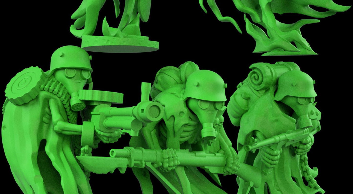 Trench Crusade - Heretic Troopers(Proxy) - Heretic Legion(5pcs)