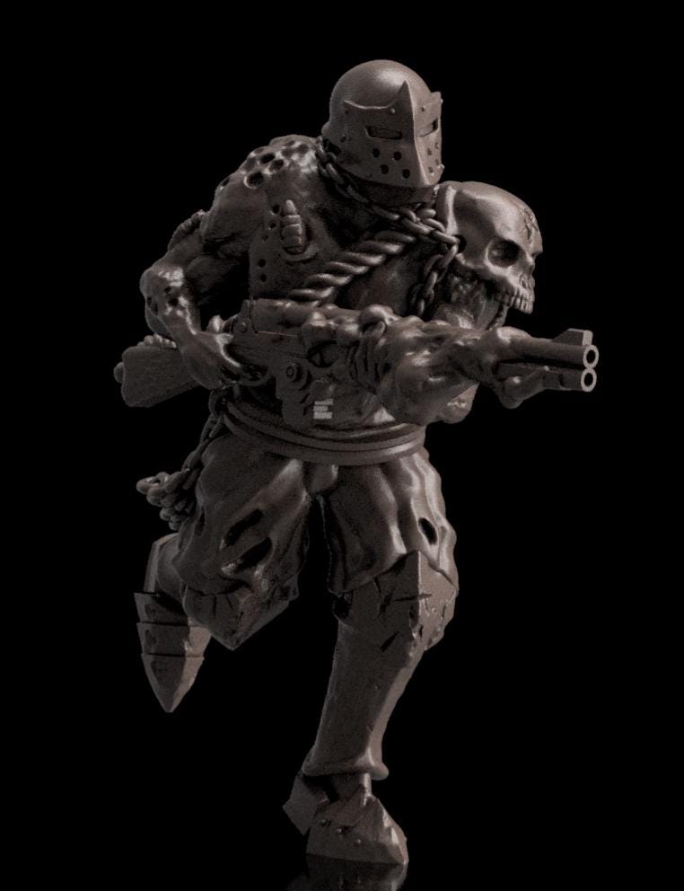 Trench Crusade - Black Grail Set(Proxy) All Models - Black Grail