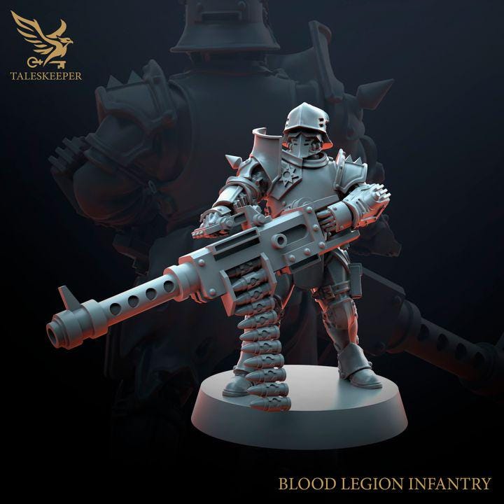 Trench Crusade - Heretic Troopers(Proxy) - Heretic Legion(5pcs)