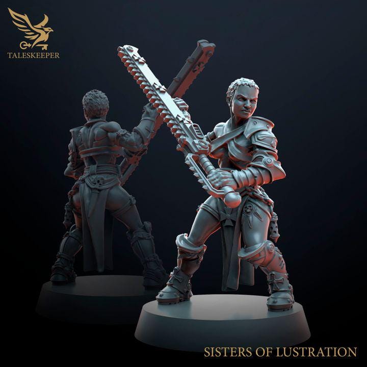 Trench Crusade - Stigmatic nun Tales (Proxy) - Trench Pilgrims (3pcs)