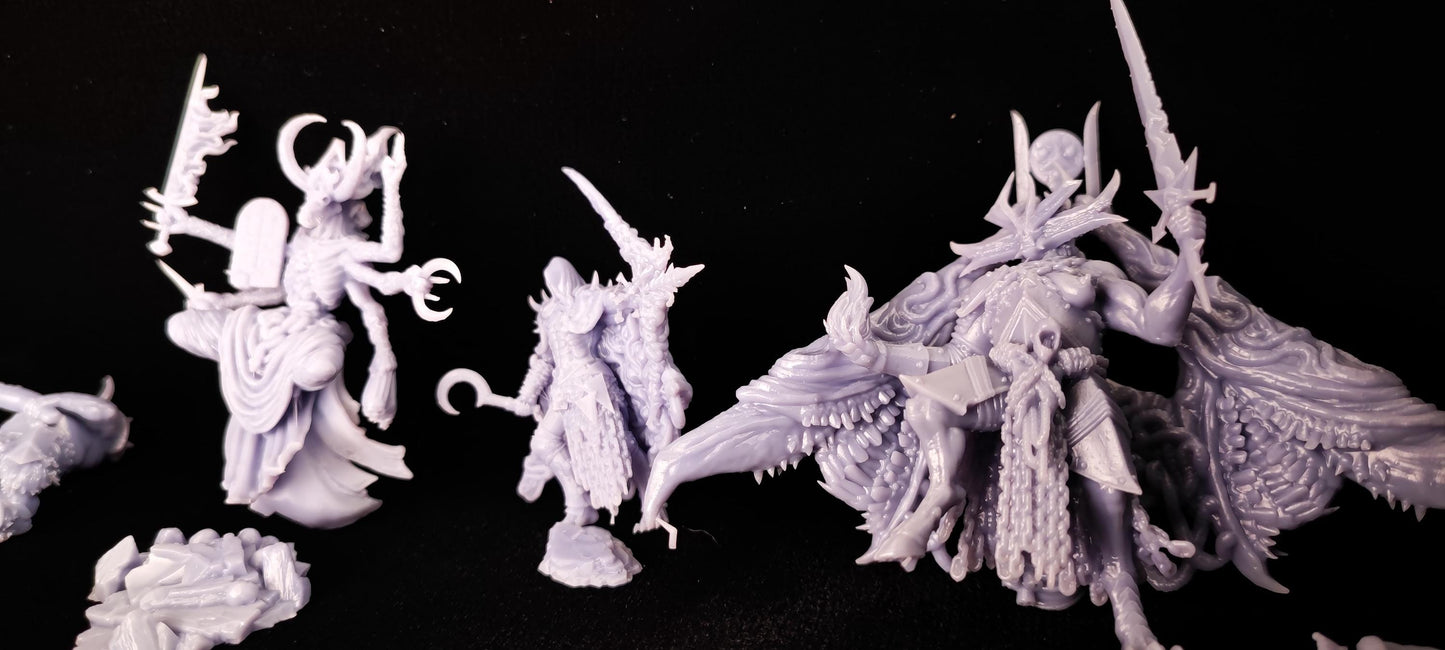 Trench Crusade - The Court of Seven Headed Serpent All Models - Printing Service