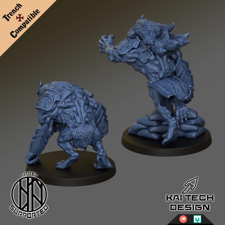 Trench Crusade - Lion of Jabir(Proxy) - Iron Sultanate(2pcs)