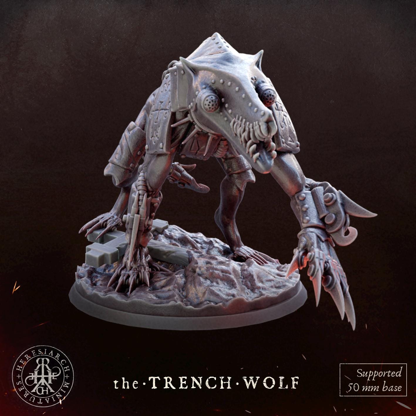 Trench Crusade - War Wolf(Proxy)Heresy - Heretic Legion